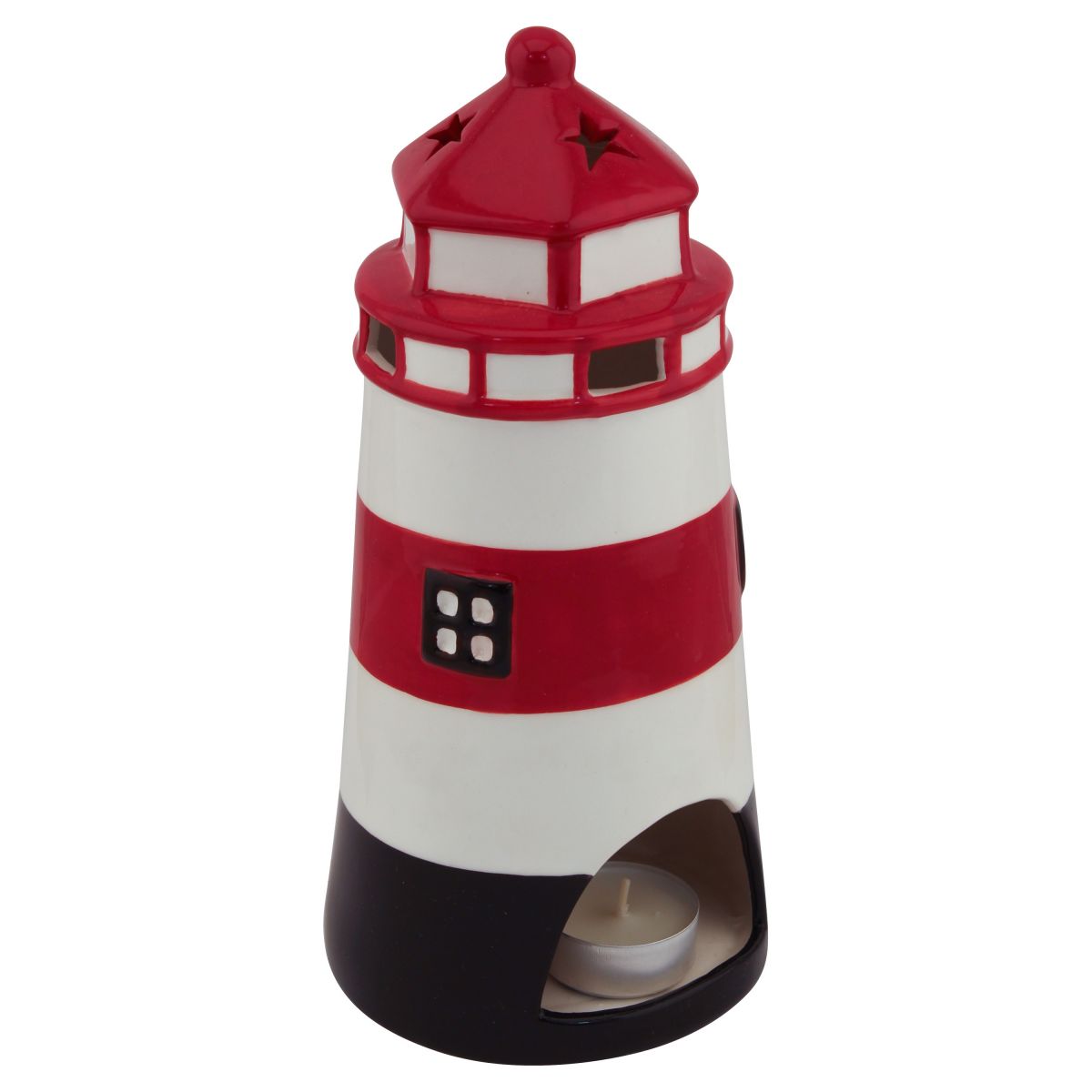 2. Bild Leuchtturm mit Teelicht 5445