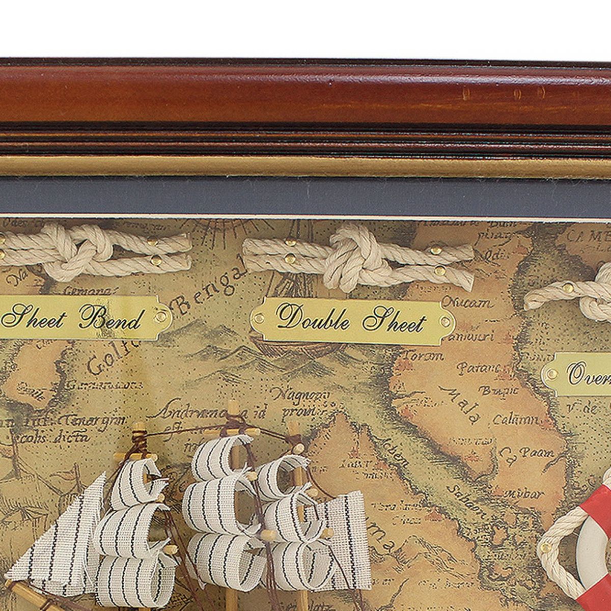 5. Bild Knotentafel hinter Glas Englisch 5562