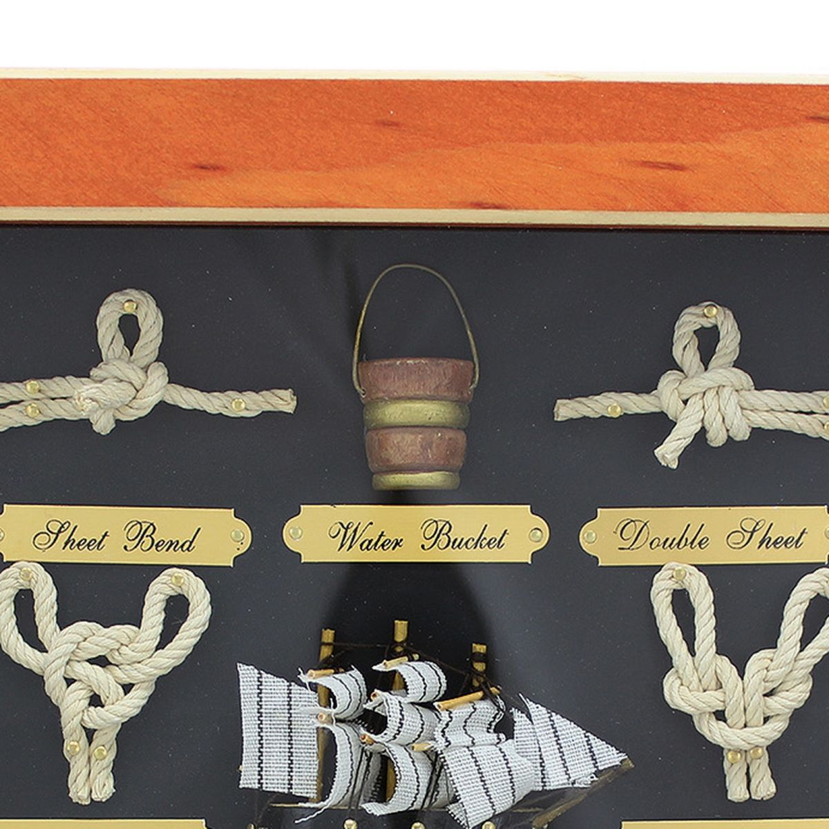 5. Bild Knotentafel hinter Glas Englisch 5566
