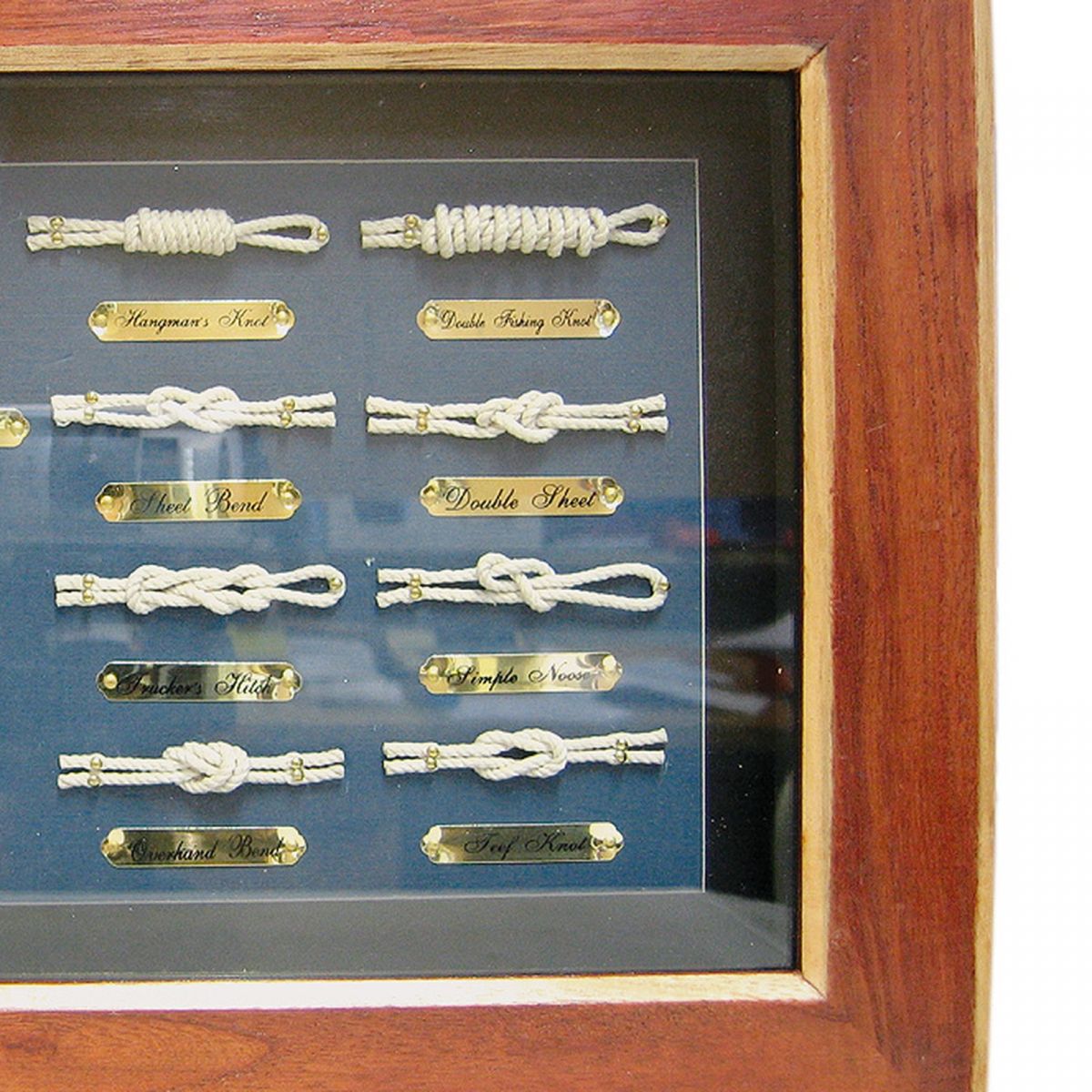 3. Bild Knotentafel hinter Glas 5585