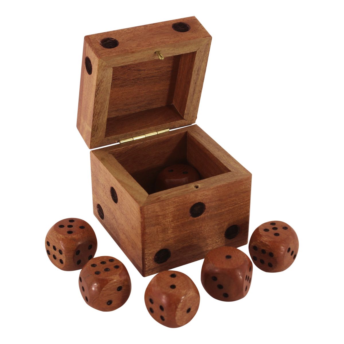 2. Bild Würfel-Box mit 6 Würfeln 7306