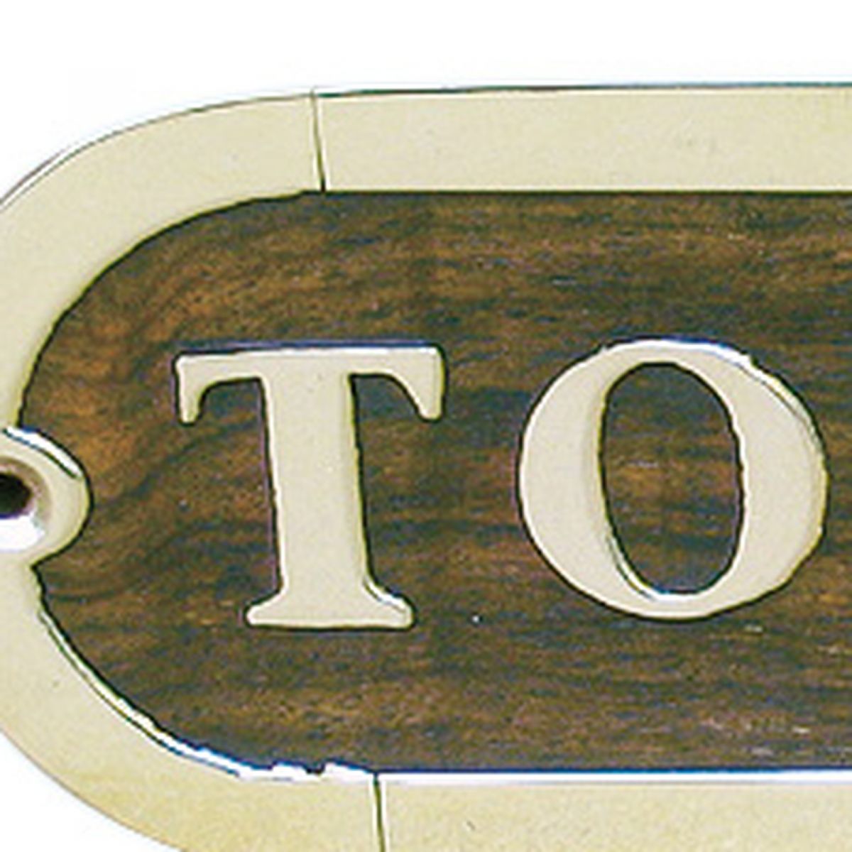 2. Bild Türschild TOILETTES 7654
