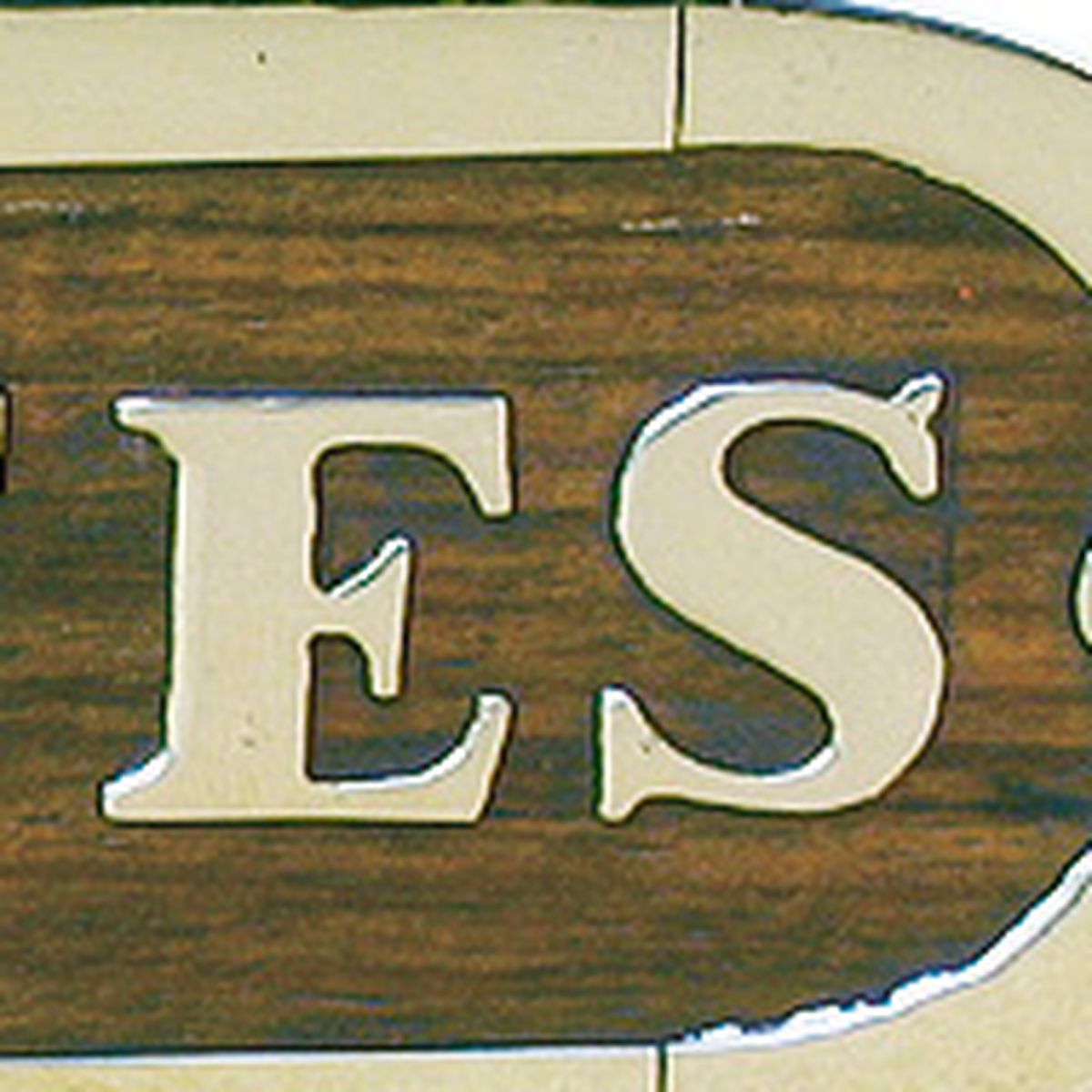 3. Bild Türschild TOILETTES 7654