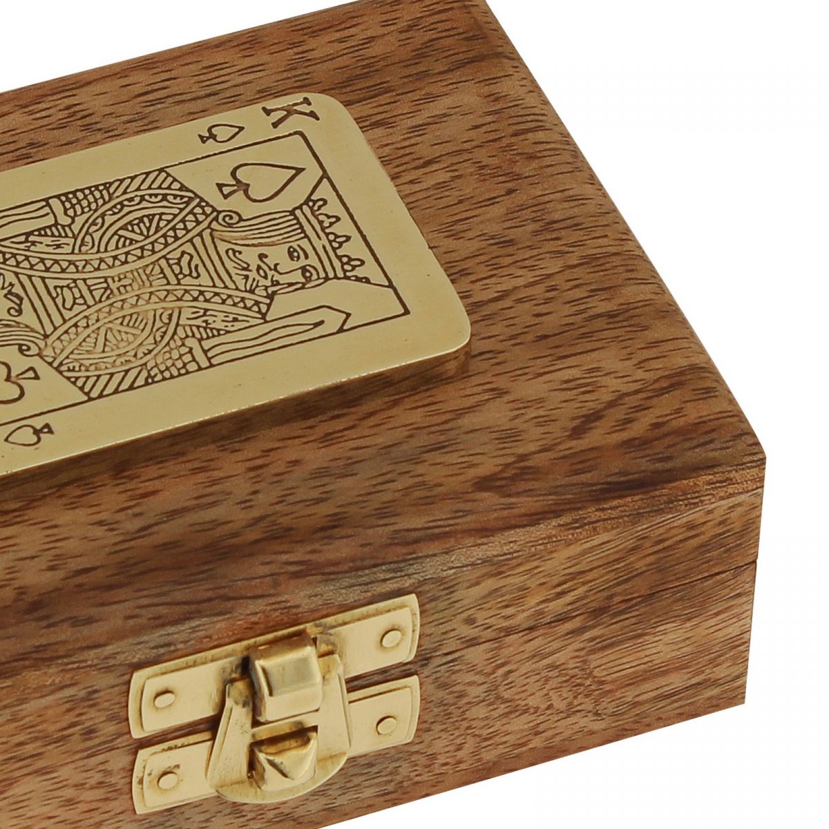 3. Bild Spielkarten in Holzbox 8000