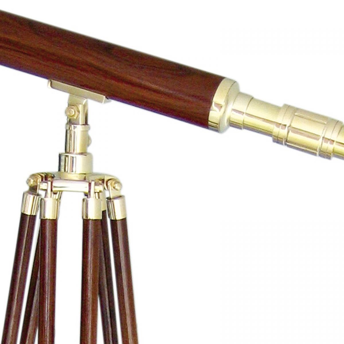 5. Bild Stand-Teleskop mit Holzummantelung 8204