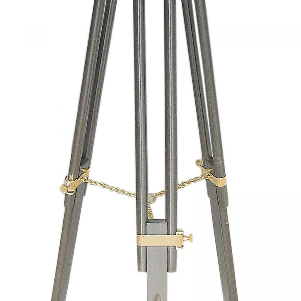 4. Bild Stand-Teleskop mit Lederummantelung 8207