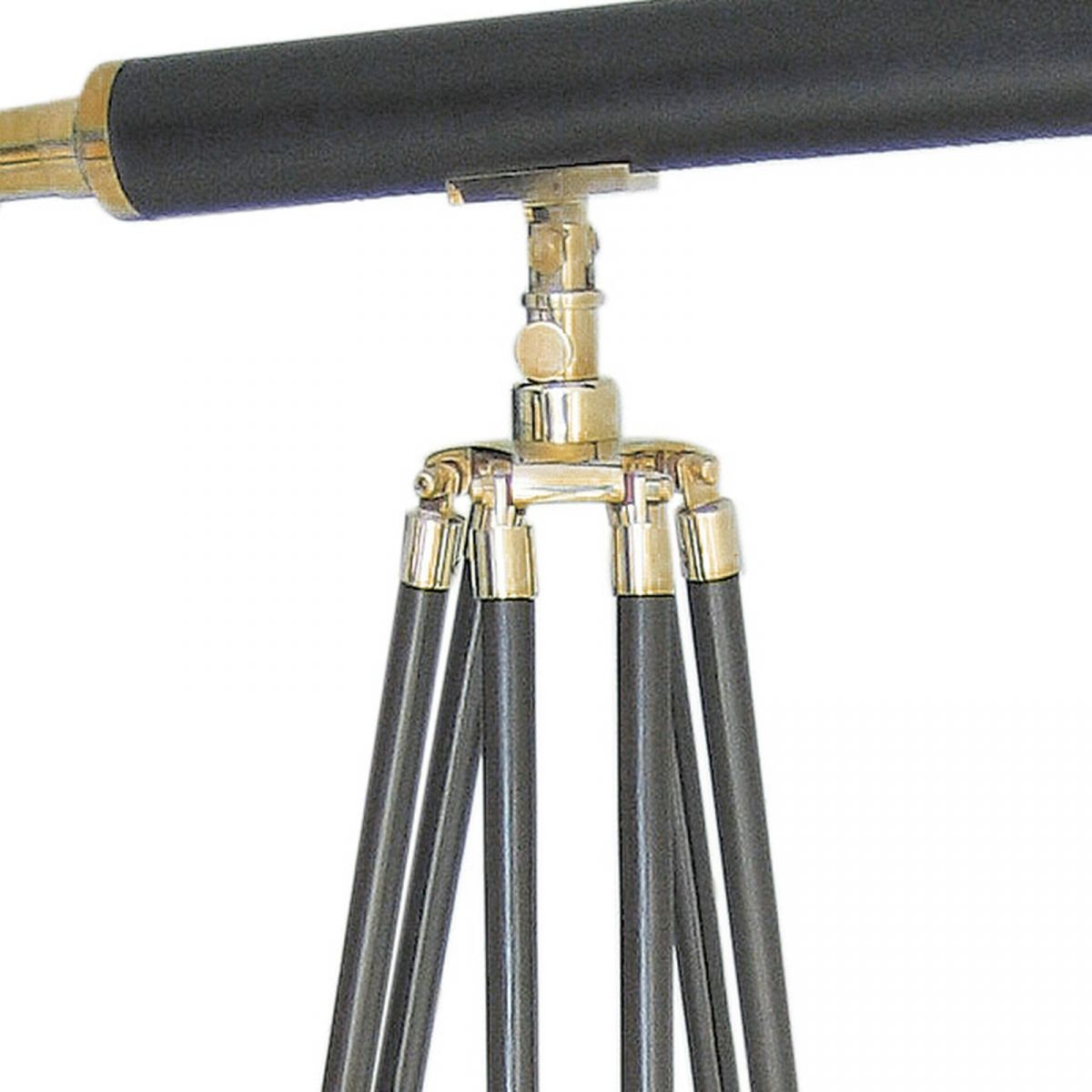 5. Bild Stand-Teleskop mit Lederummantelung 8207