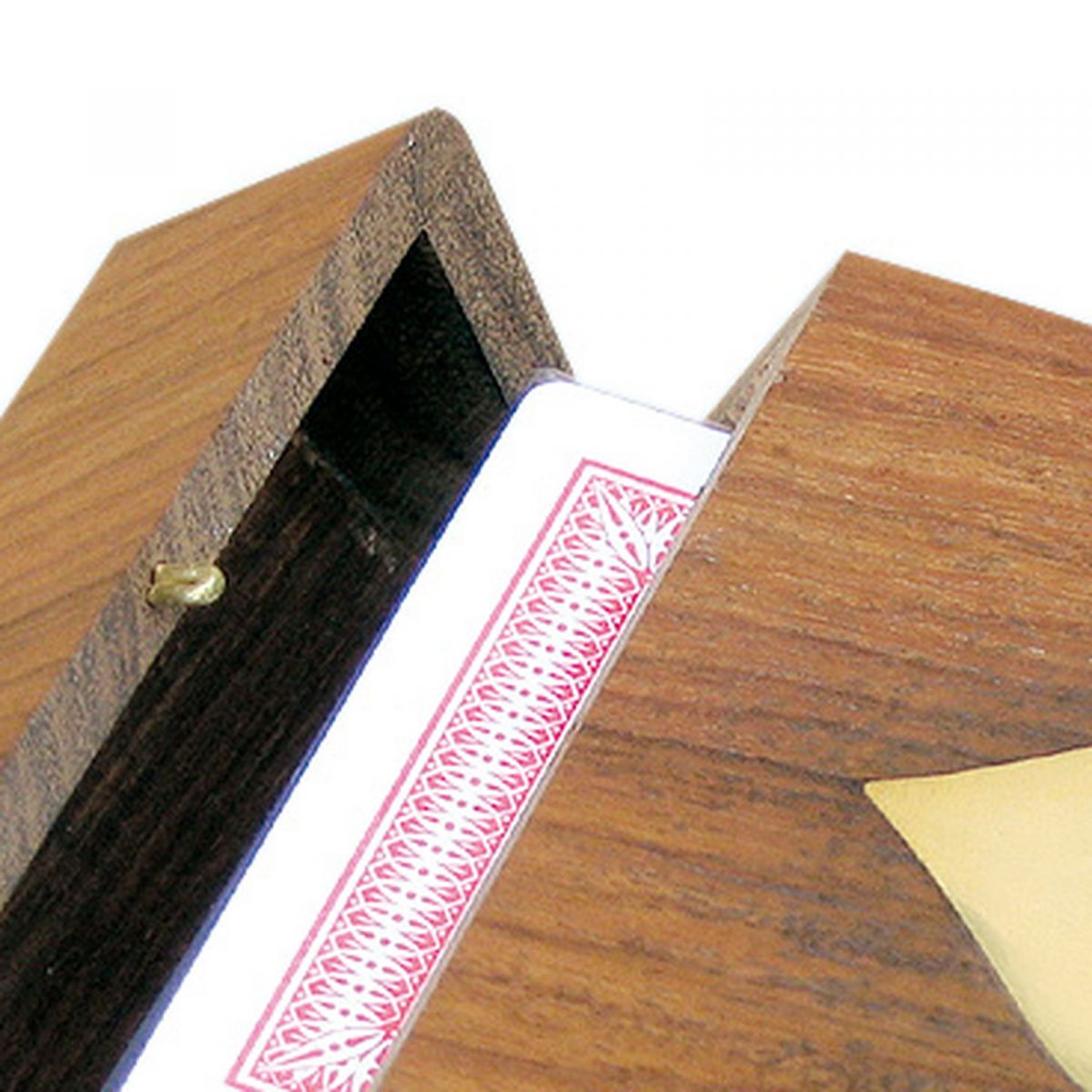 5. Bild Spielkarten in Holzbox 9145