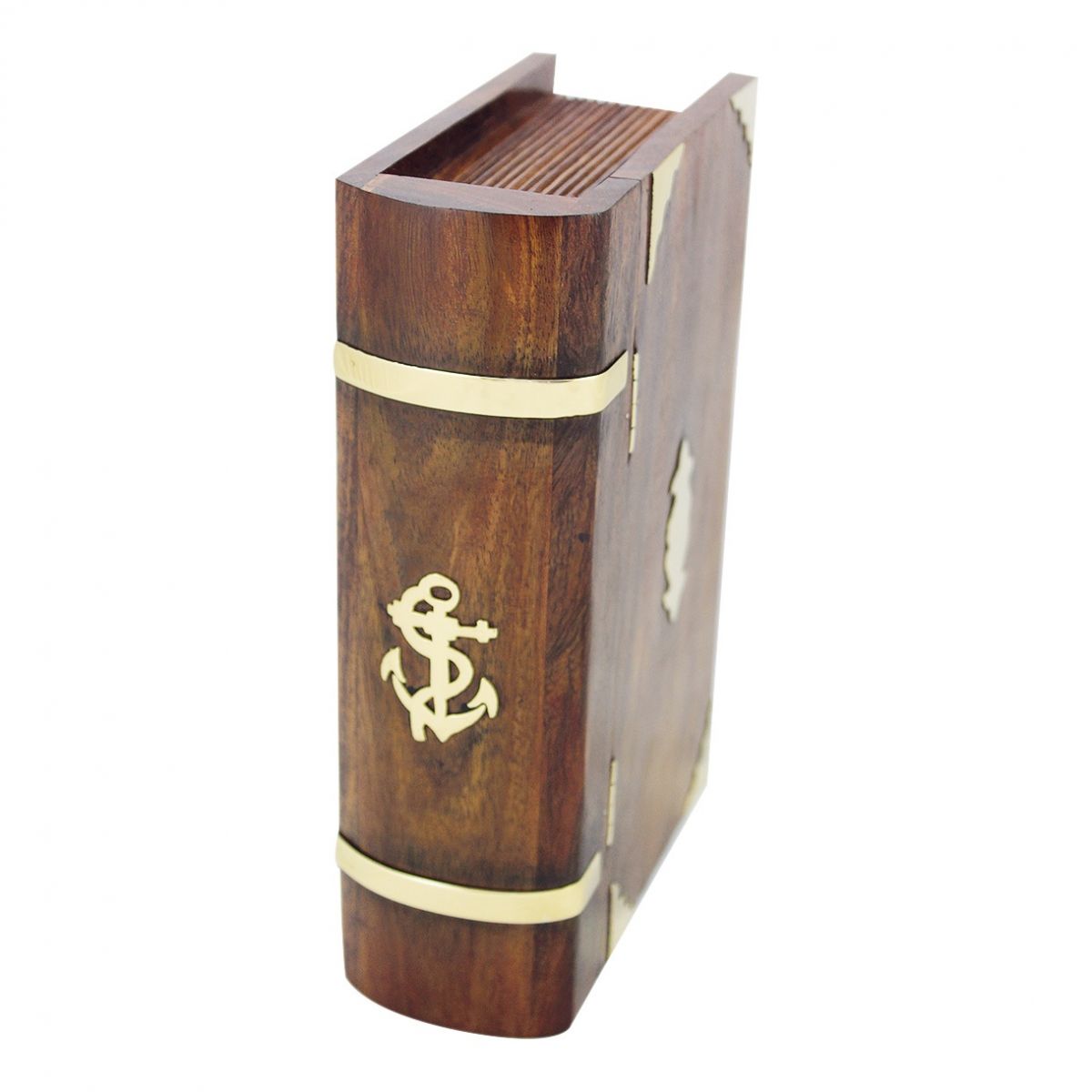 2. Bild Buch-Box mit eingebautem Schloss 9346