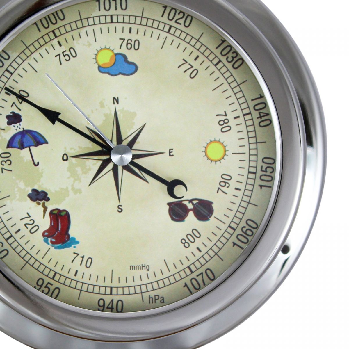 3. Bild Barometer mit Design-Zifferblatt 9428N