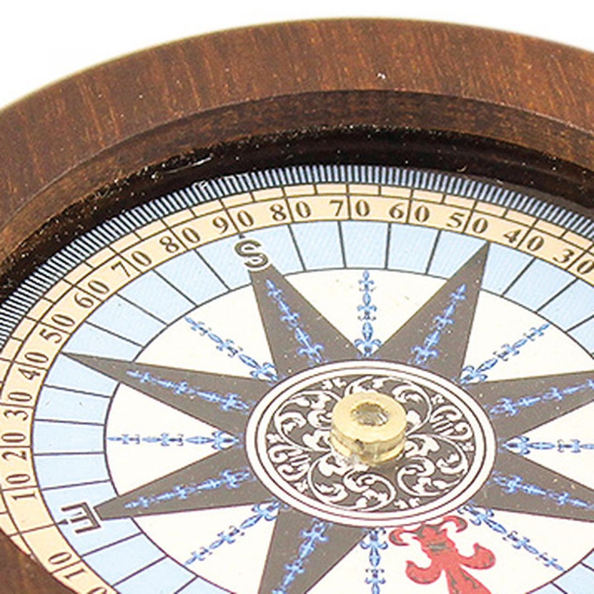 5. Bild Kompass mit Glas im Deckel 9456