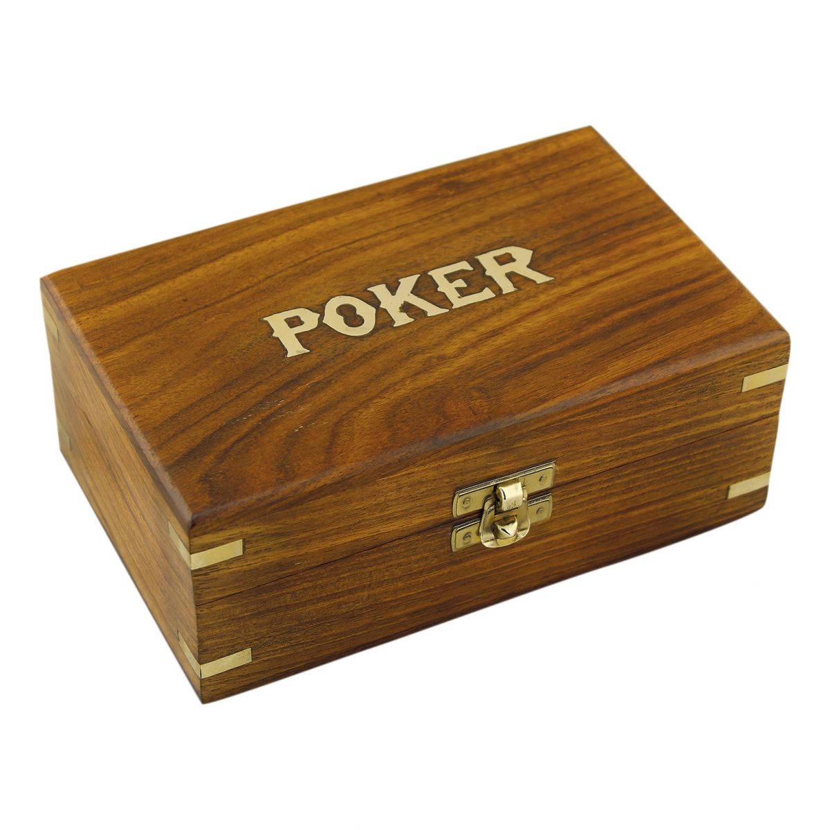 2. Bild Poker-Spiel in Holzbox 9468