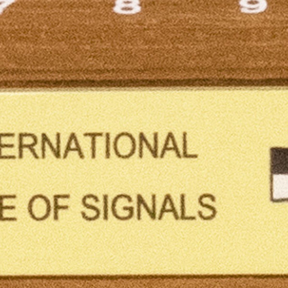 4. Bild Lineal- Flaggenzahlen 9514