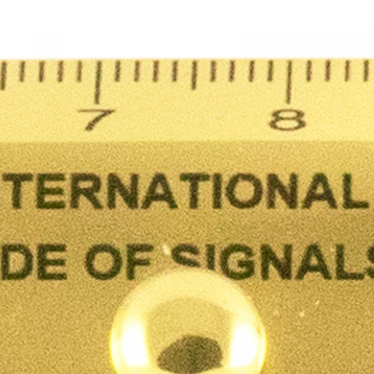 5. Bild Lineal Flaggenalphabet 15cm 9516