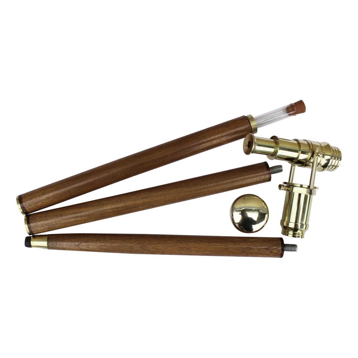 3. Bild Spazierstock mit Teleskop 9559