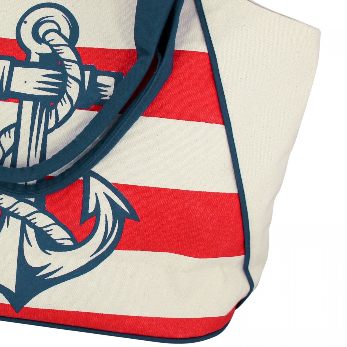 3. Bild Strandtasche / Handtasche mit Anker-Motiv 9839