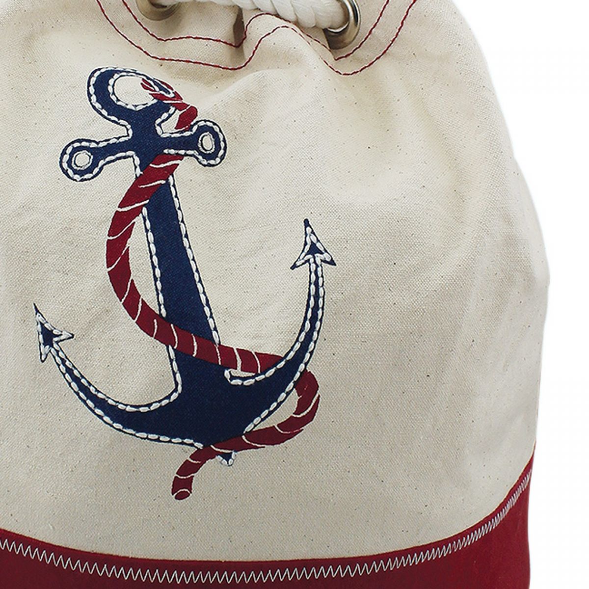 3. Bild Strandbeutel / Rucksack mit Anker-Motiv 9850