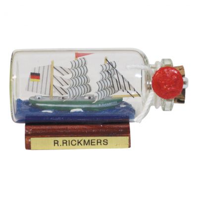 Flaschenschiff - Rickmer Rickmers 4001