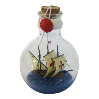 Flaschenschiff - SANTA MARIA 4007