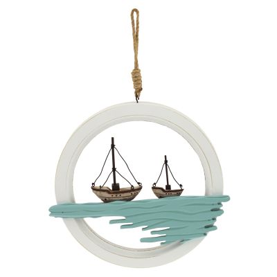 Wand-Deko - Boote im Ring 5452