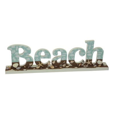 Stand-Deko - Beach mit Muscheln 5459