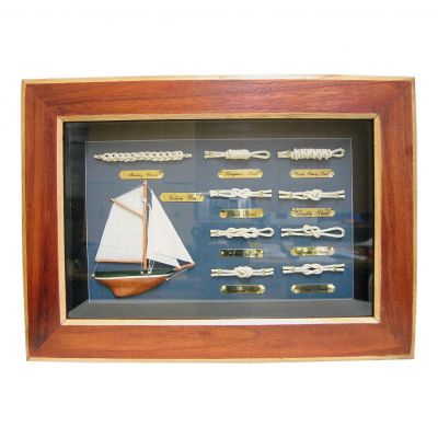 Knotentafel hinter Glas 5585