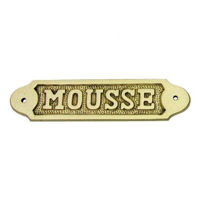 Türschild MOUSSE 7567