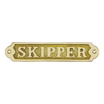 Türschild SKIPPER