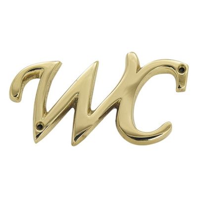 Türschild Schrift WC 7571