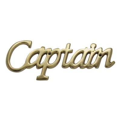 Türschild Schrift Captain 7572