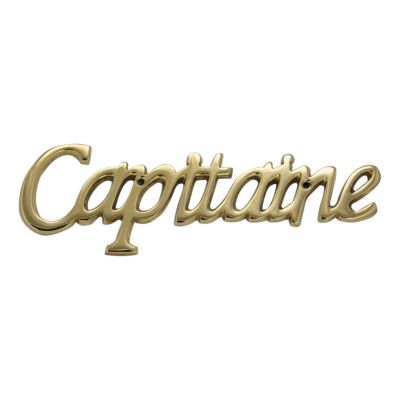 Türschild Schrift Capitaine 7573