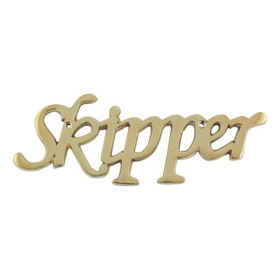 Türschild Schrift Skipper 7575