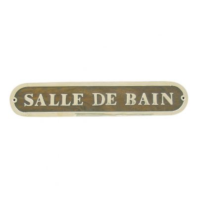 Türschild SALLE DE BAIN 7655