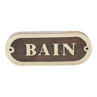 Türschild BAIN 7656