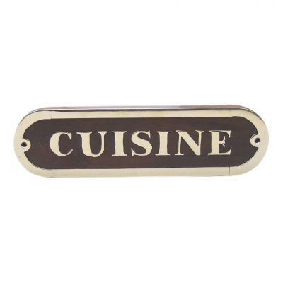 Türschild CUISINE 7658