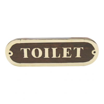 Türschild TOILET 7663