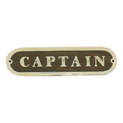 Türschild CAPTAIN 7669