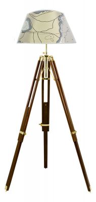 Stativ-Lampe Kartenoptik 9095-6694