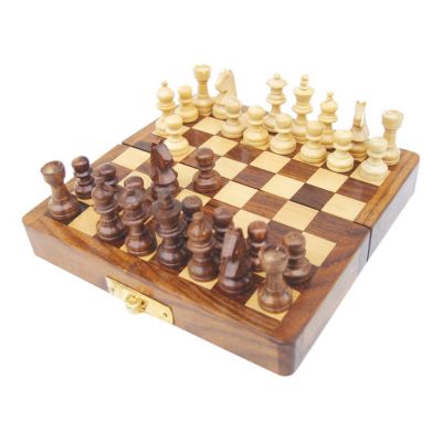 Schachspiel in der Faltbox 9167