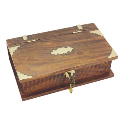 Buch-Box mit eingebautem Schloss 9346