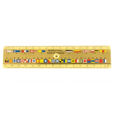 Lineal Flaggenalphabet 15cm 9516