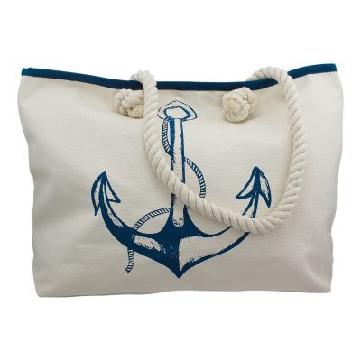 Strandtasche / Handtasche mit Anker-Motiv