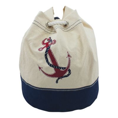 Strandbeutel / Rucksack mit Anker-Motiv 9852